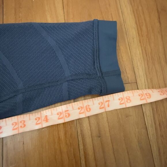 Women Lululemon Sheer Will High-Rise Tight 28" *Pulse Stone Blue Size 8 - Picture 8 of 9